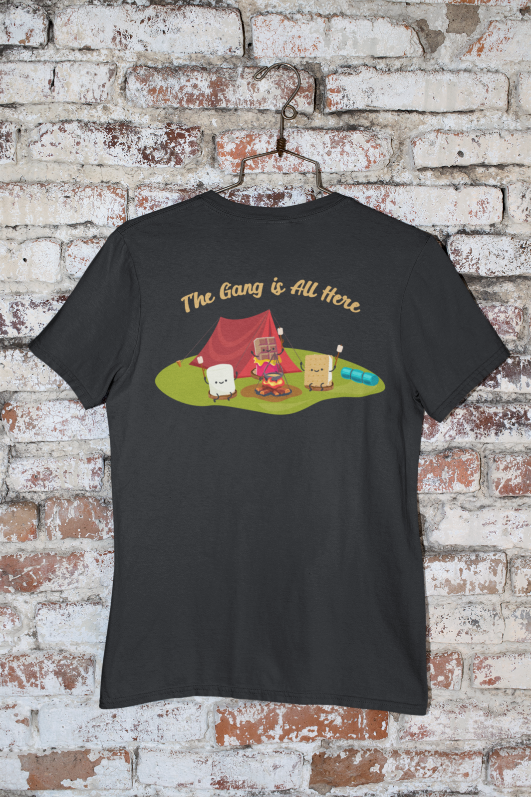S'more Marshmallow Campfire - Unisex T-Shirt