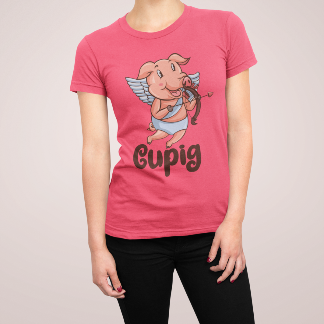 Valentine's Day Pig - Unisex T-Shirt