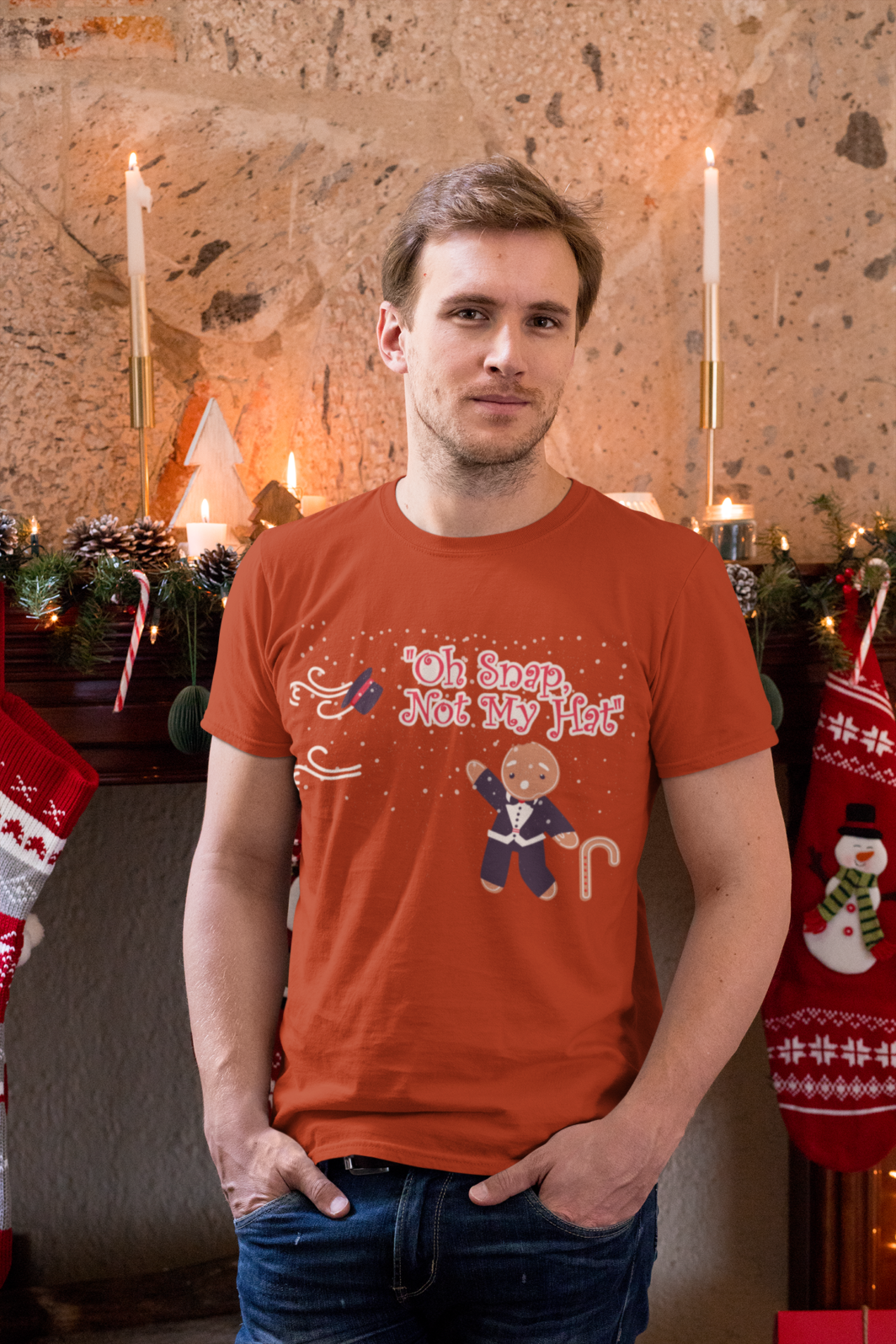 Fancy Gingerbread Winter - Unisex T-Shirt