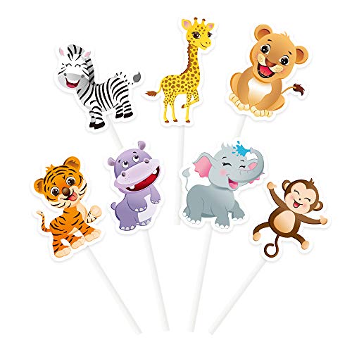 Safari Party - Cake Toppers