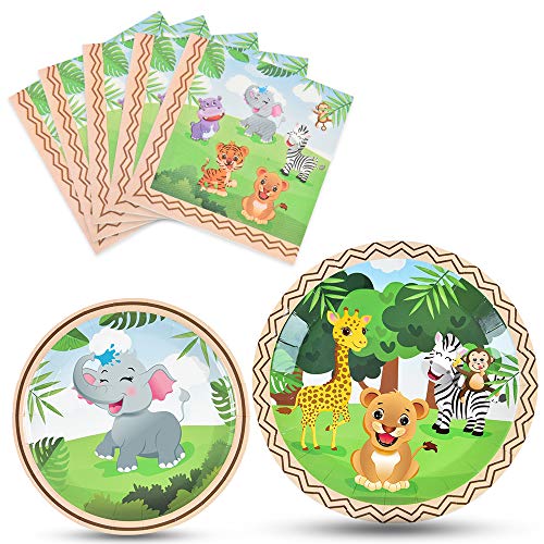 Safari Party Plates & Napkins
