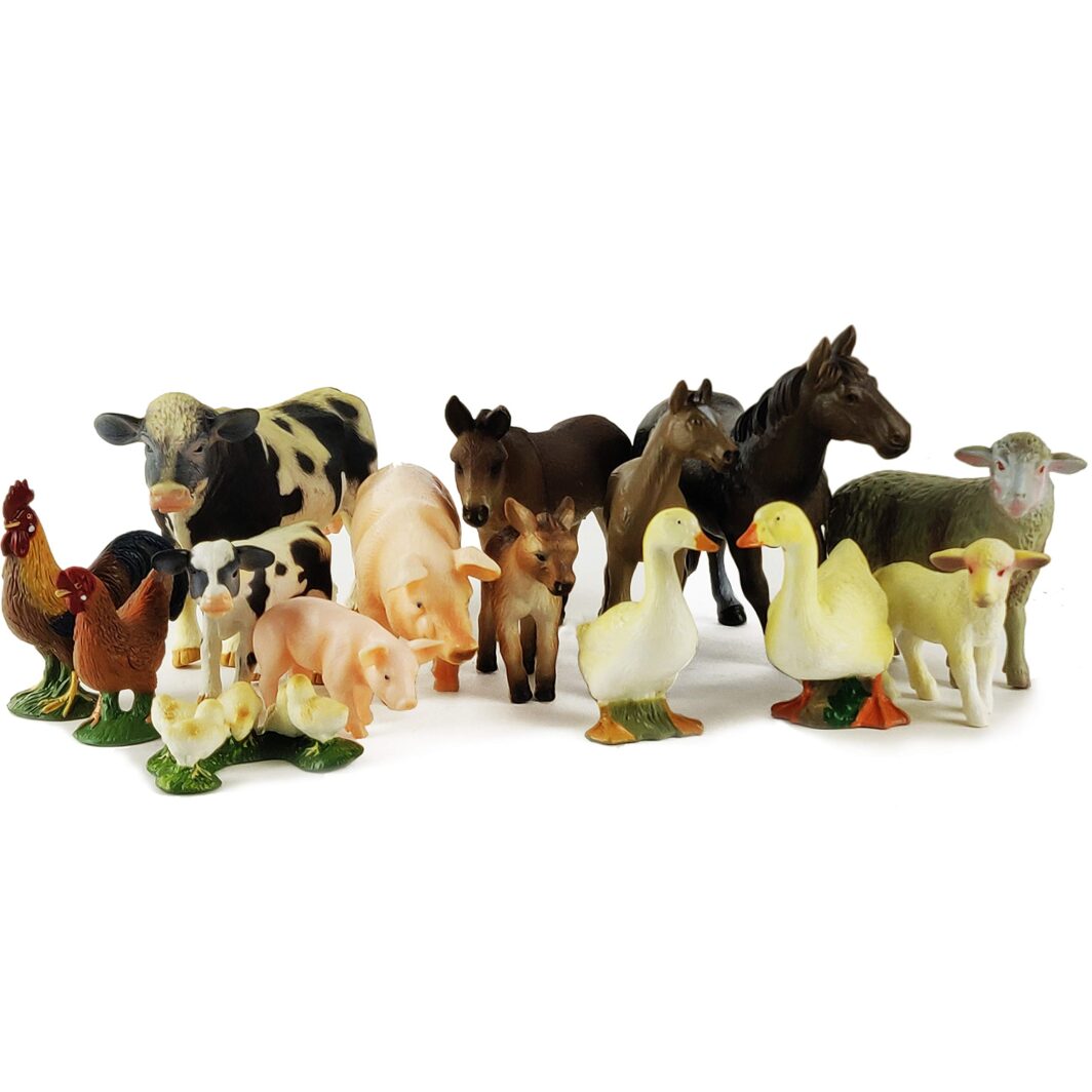 Farm Animal Figurines - 15 Piece Playset - Image 7